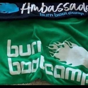 Green Burn Boot Camp Tank Small